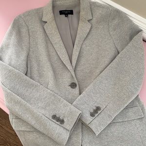 Talbots gray blazer, 14P